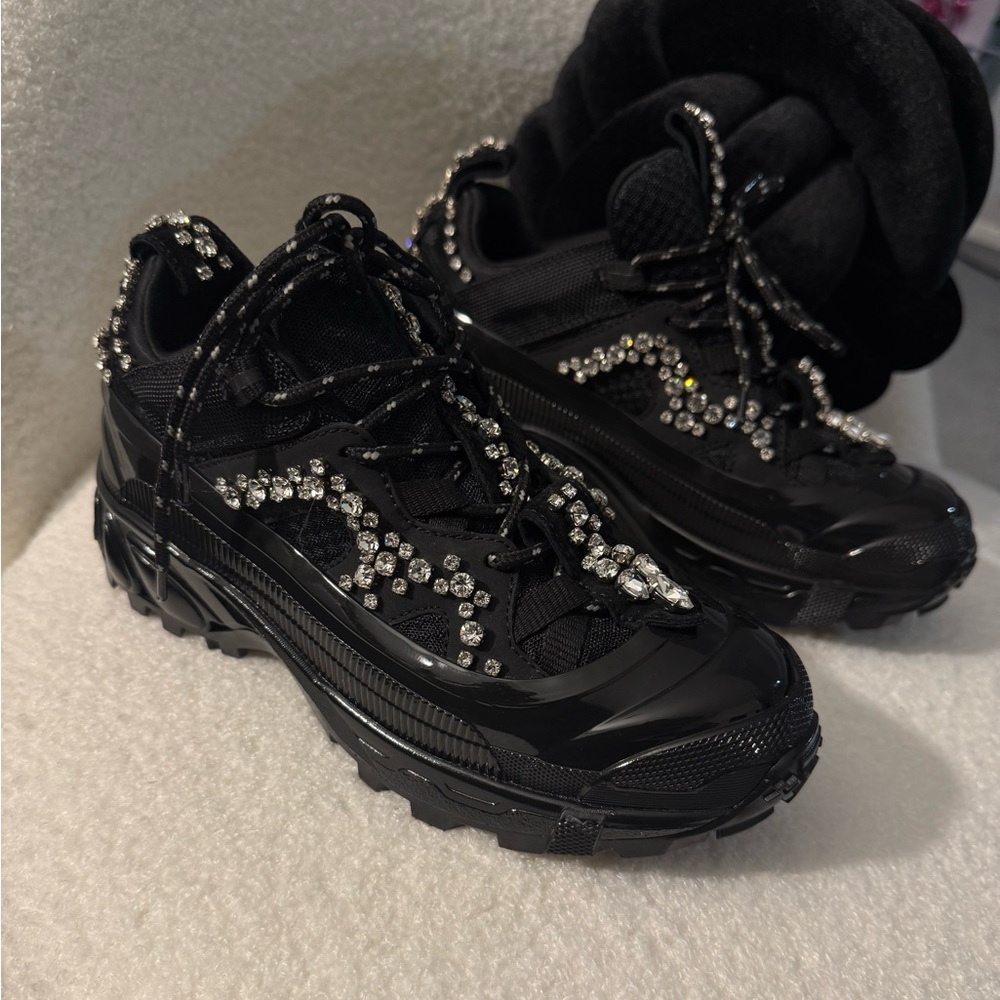 Burberry Rhinestone Sneakers